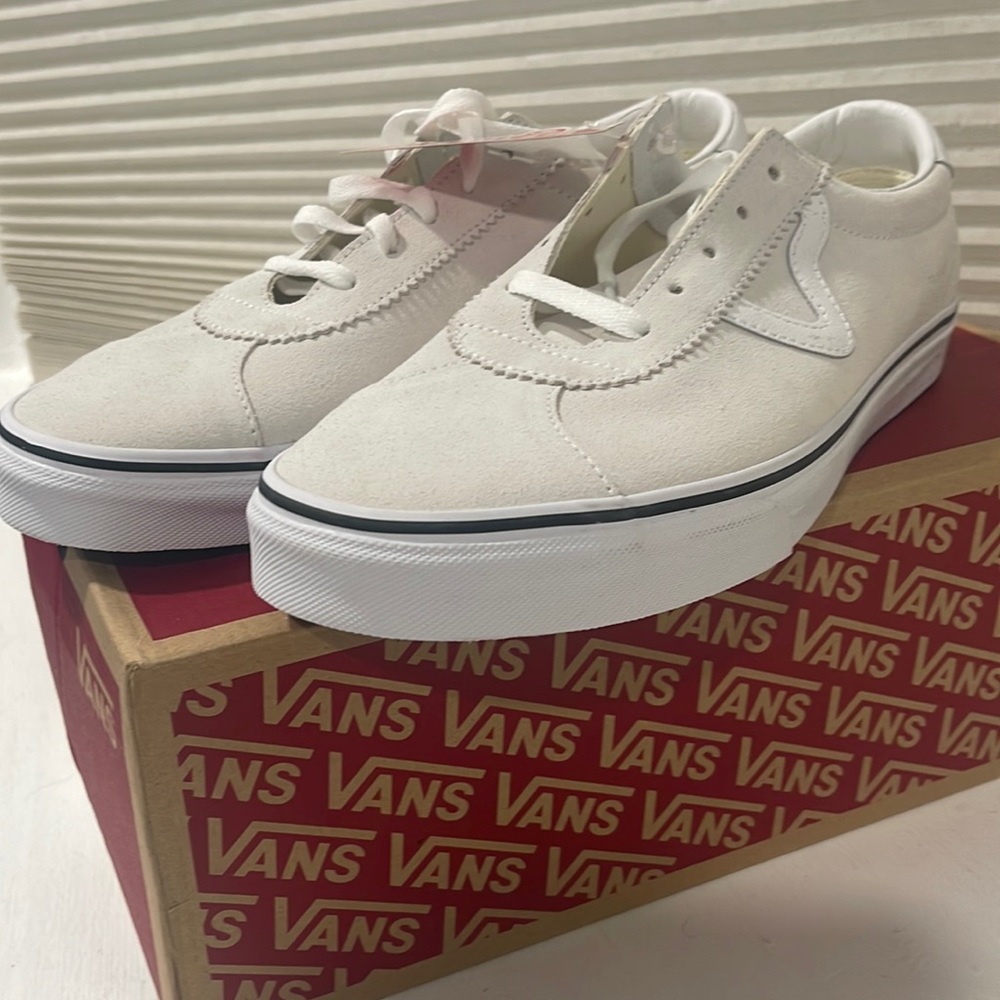 Vans Sport Suede White (Men’s Size 12)